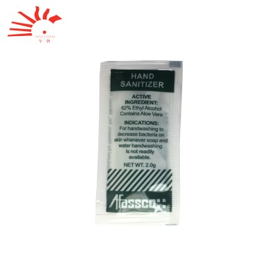 Anti-bacterial Hand Sanitizing Hand Gel in Sachet 5ml