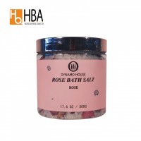 OEM wholesale bulk body luxuries fragrance rose bath salt for bath spa